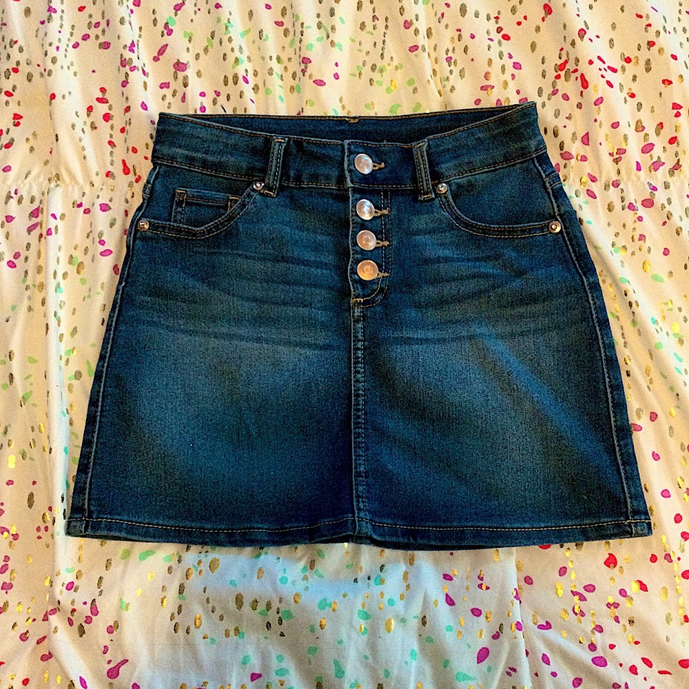 Girls Denim Skirt